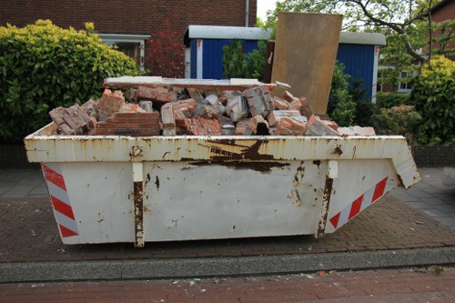 Professional loft clearance team working in Barking