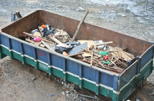 Professional home clearance team at work in a Barking residence