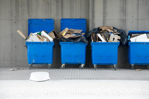 Commercial waste collection in Barking office