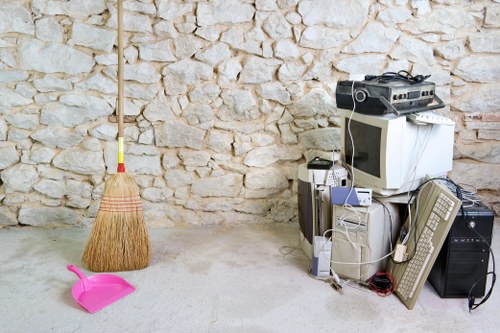 Clean and organized loft after clearance